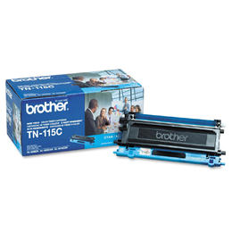 TN115C Brother Original (OEM) Cyan High Yield Toner Cartridge
