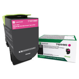 Lexmark 71B1HM0 High Yield Magenta Toner Cartridge for CS417, CX417 Vancouver