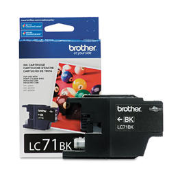 LC71BKS Brother Original (OEM) Black Inkjet Cartridge