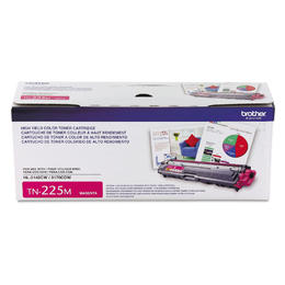 TN225M Brother Original (OEM) Magenta High Yield Toner Cartridge