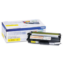 TN315Y Brother Original (OEM) Yellow Laser Toner Cartridge