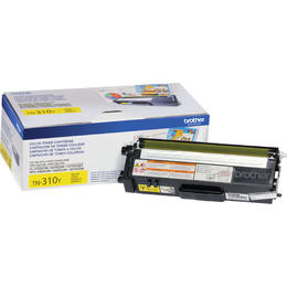 TN310Y Brother Original (OEM) Yellow Toner Cartridge