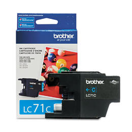 LC71CS Brother Original (OEM) Cyan Inkjet Cartridge