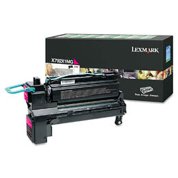 Lexmark X792X1MG Extra High Yield Magenta Toner Cartridge for X792 Vancouver