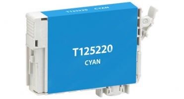 T125200 Remanufactured/Compatible high yield cyan inkjet cartridge for Epson Work Force