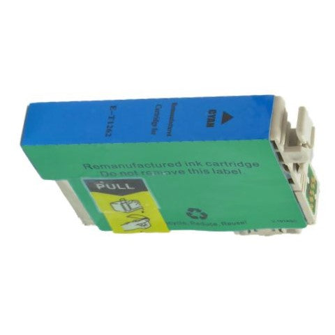 T126200 Remanufactured/Compatible high yield cyan inkjet cartridge for Epson Work Force