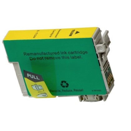 T126420 Remanufactured/Compatible high yield yellow inkjet cartridge for Epson Work Force