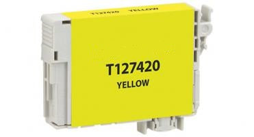 T127420 Remanufactured/Compatible extra high yield yellow inkjet cartridge for Epson Work Force