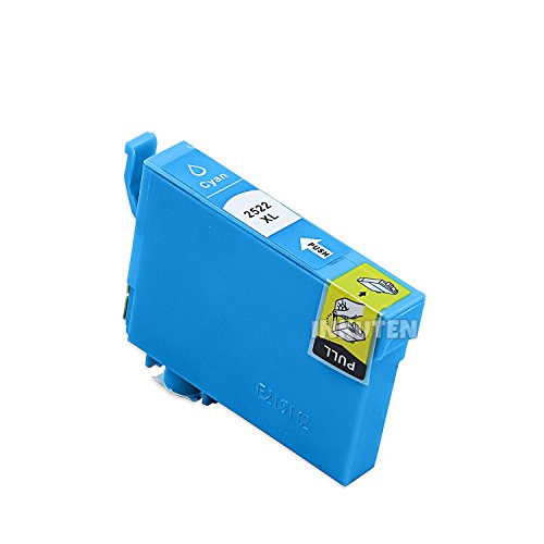 T252XL220 Remanufactured/Compatible high yield cyan inkjet cartridge for Epson Work Force