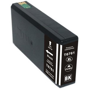 T676XL120 Remanufactured/Compatible high yield black inkjet cartridge for Epson Work Force