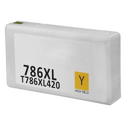 T786XL420 Remanufactured/Compatible high yield yellow inkjet cartridge for Epson Work Force