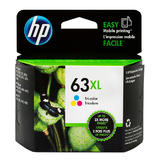 HP 63XL F6U63A Original High Yield Tri-color Ink Cartridge