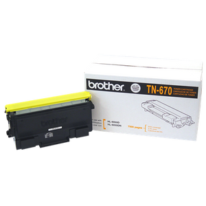 TN670 Brother Original (OEM) Black Laser Toner Cartridge